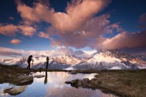 Stage photo au coucher du soleil